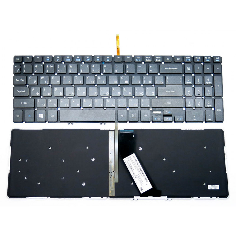 Клавіатура ACER aspire V5-552 V5-573 Acer Aspire V5-552G-10578G1TAKK (NX.MCUEU.008)