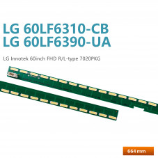 Підсвітка LG 60LF6310-CB 60LF6390-UA LG-60LX341-CA/LG 60LF63 LG Innotek 60inch FHD 60LX341- 60LF6390 R/L-type 7020PKG L+R