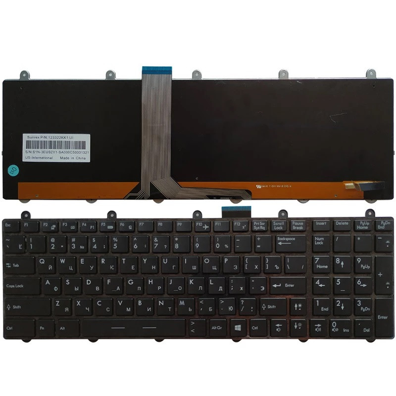 Клавиатура для ноутбука MSI GT60 GT70 GE60 GE70 GP60 GP70 GX60 CX70 GE70 MS-16GD V139922CK V139922AK1