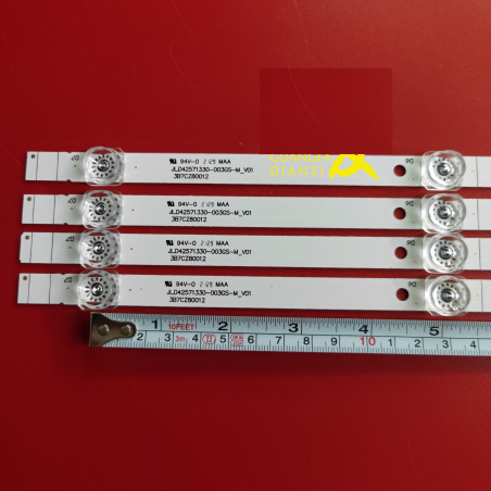 Подсветка HZ43A65E JL.D42571330-003GS-M HD425V3U51-T0\S0\FJ JL D42571330 003GS M HD425V3U51-T0