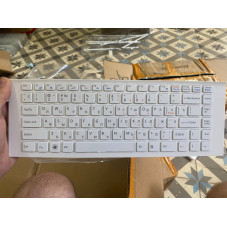 Клавиатура Sony VPC-EG VPC-EK Series RU white с рамкой