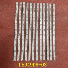 Підсвітка LED49D6-03(A) PN30349006203 BBK 50LEX-5039/FT2C 50LEX-5027/F