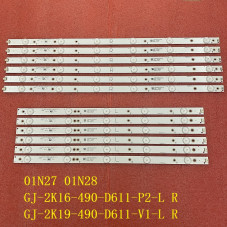 Подсветка RM-K0150906 08724C00727 135N7RP39HADB2F SUNGWEI 55V0 E74739 94v-0 1534 01N27 01N28 EVTLBM490E0601-AK-3 R EVTLBM490E