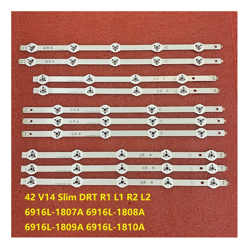 Підсвітка Panasonic TX-42AS750E 42AS75 TX-42AS740E TX-42AS740B TX-42AS650B TX-42AS650E 6916L-1807A 1808A 1809A 1810A TX-42ASR750