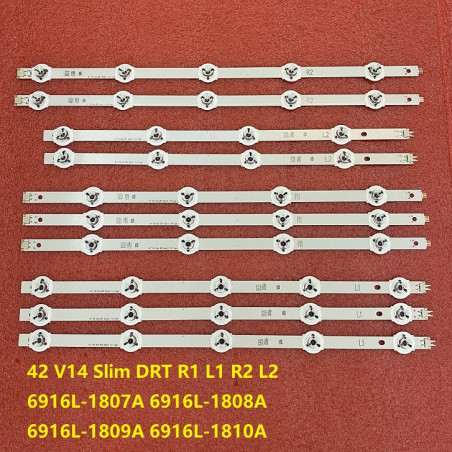 Підсвітка Panasonic TX-42AS750E 42AS75 TX-42AS740E TX-42AS740B TX-42AS650B TX-42AS650E 6916L-1807A 1808A 1809A 1810A TX-42ASR750