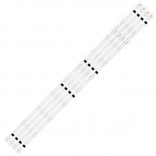 Подсветка 10 led 786 mm 3v шаг ZDCX40D10-ZC14F-02 ZDCX40D10 ZC1