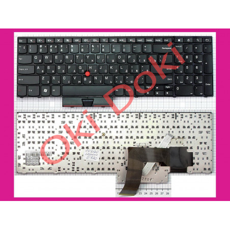 Клавіатура для ноутбука Lenovo ThinkPad Edge E520