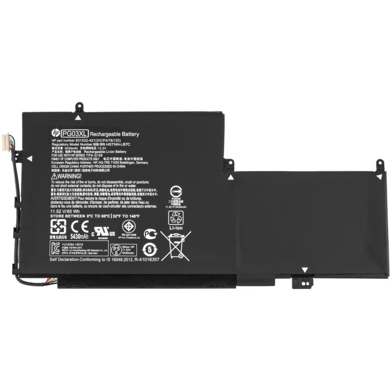 Батарея HP PG03XL Pavilion 15-DK Spectre X360 15-AP 15T-AP 831532-421 15-ap12dx hstnn-lb7c 8315132-421 3ICP4/78/122 TPN-Q168 Батарея HP PG03XL Pavilion 15-DK Spectre X360 15-AP 15T-AP 831532-421 15-ap12dx hstnn-lb7c 8315132-421 3ICP4/78/122 TPN-Q168