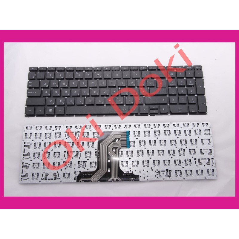 Клавіатура HP model 17-x018ur x8p95ea 17-X 17-Y 17-AC RTL8723BE RTL8723BENF TX2-RTL823BE C-12047 6317A-RTL8723BE STR