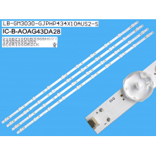 Підсвітка Philips 43PUS6504/12 43PUS6504 43PUS6554/12 IC-B-AOA