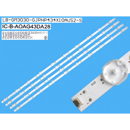 Підсвітка Philips 43PUS6504/12 43PUS6504 43PUS6554/12 IC-B-AOA