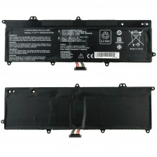 Батарея для ноутбука Asus C21-X202 C21 X202 S200E X202E X201E Q200E 7.4V 5000mAh Black Батарея