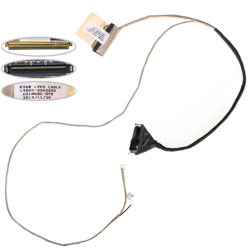 Шлейф матриці 14005-00600100 до ноутбука Asus K56, S56 series, LED Шлейф матриці 14005-00600100 до ноутбука Asus K56, S56 series, LED
