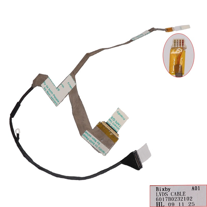 Шлейф матрицы 6017B0245202 для ноутбука HP Compaq Mini 110-1000 110-1100 LED разъем под камеру Шлейф матрицы 6017B0245202 для ноутбука HP Compaq Mini 110-1000 110-1100 LED разъем под камеру