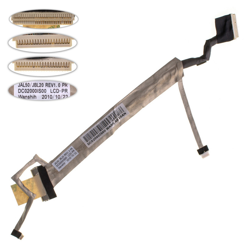 Шлейф матрицы DC02000IS00 для ноутбука HP Presario CQ40 CQ41 CQ45 G40 G41 G45 CCFL Шлейф матрицы DC02000IS00 для ноутбука HP Presario CQ40 CQ41 CQ45 G40 G41 G45 CCFL
