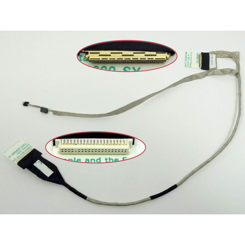 Шлейф матрицы DC02000S910 для ноутбука TOSHIBA L550 L550D L555 LED Шлейф матрицы DC02000S910 для ноутбука TOSHIBA L550 L550D L555 LED