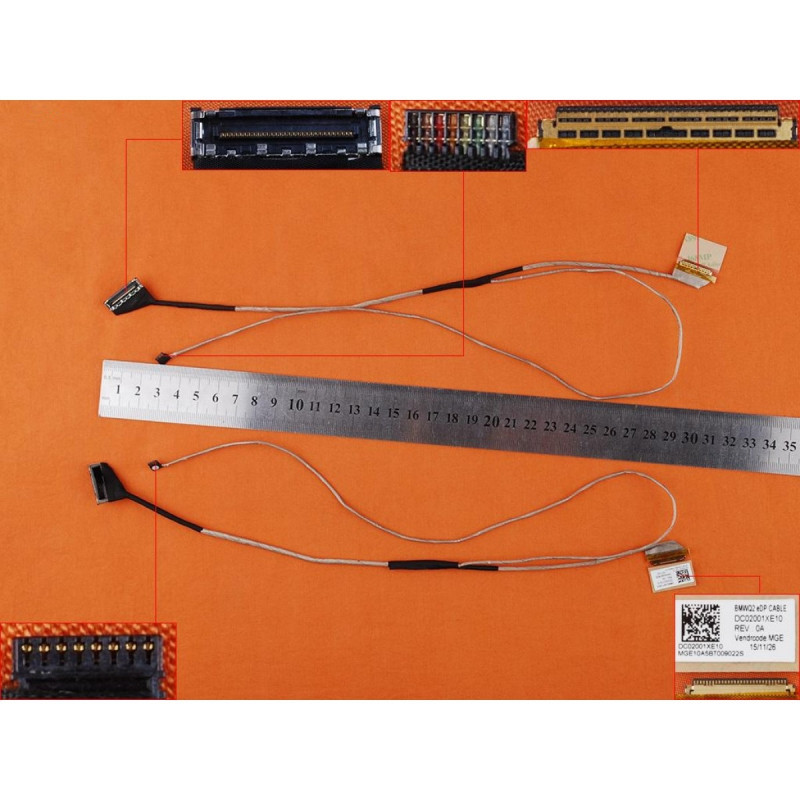 Шлейф матриці Lenovo 300-15ISK 300-15IBR eDP 30Pin DC02001XE00 DC02001XE10 DC02001XE20 Шлейф матриці Lenovo 300-15ISK 300-15IBR eDP 30Pin DC02001XE00 DC02001XE10 DC02001XE20