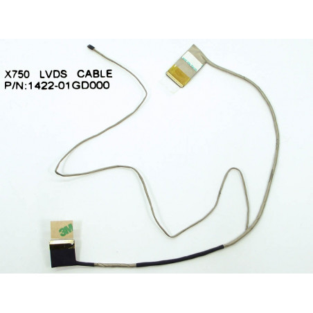 Шлейф матриці Asus A750 F750 K750 P750 R751 X750 LVDS 40pin 1422-01Q4000 1422-01GD000