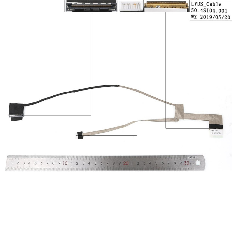 Шлейф матриці 50.4SI04.001 до ноутбука HP ProBook 4440s 4441s 4446s LED Шлейф матриці 50.4SI04.001 до ноутбука HP ProBook 4440s 4441s 4446s LED