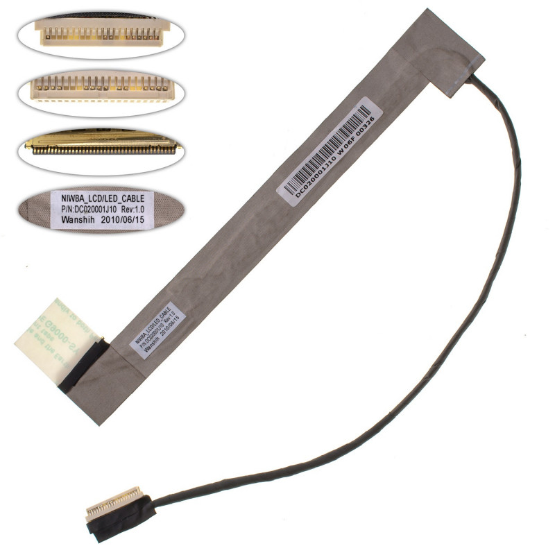 Шлейф матрицы для ноутбука LENOVO Y550 LED DC020001J10 Шлейф матрицы для ноутбука LENOVO Y550 LED DC020001J10