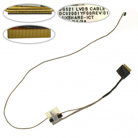 Шлейф матрицы для ноутбука Lenovo Ideapad 320-15 520-15 DC02001YF00 30pin