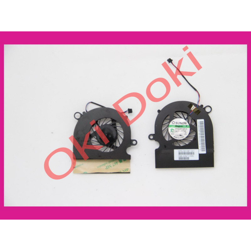 Вентилятор для ноутбука HP PROBOOK 5310M 581087-001 7J09B0 DC280007ES0 Кулер Вентилятор для ноутбука HP PROBOOK 5310M 581087-001 7J09B0 DC280007ES0 Кулер