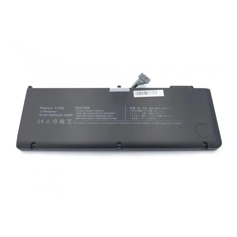 Акумулятор до ноутбука Apple A1382 10.8V 5200mAh MacBook Pro 15 A1286 2011-2012г Original