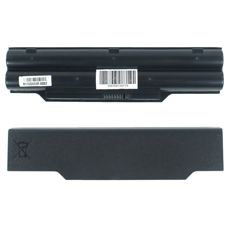 Акумулятор до ноутбука Fujitsu LifeBook FPCBP250 A530 A531 AH530 AH531 LH520 LH530 PH521 10.8V 5200mAh Black