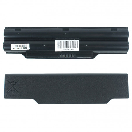 Акумулятор до ноутбука Fujitsu LifeBook FPCBP250 A530 A531 AH530 AH531 LH520 LH530 PH521 10.8V 5200mAh Black
