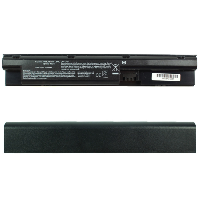 Акумулятор до ноутбука HP FP06 HP 250 255 ProBook 440 G1 445 450 455 470 series 10.8V 5200mAh Black Акумулятор до ноутбука HP FP06 HP 250 255 ProBook 440 G1 445 450 455 470 series 10.8V 5200mAh Black