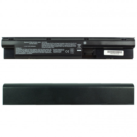 Акумулятор до ноутбука HP FP06 HP 250 255 ProBook 440 G1 445 450 455 470 series 10.8V 5200mAh Black
