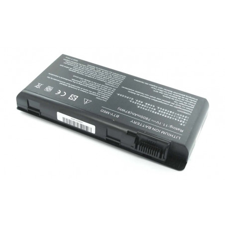 Батарея для ноутбука MSI GT60 GT70 GX780R GX680 GX780 GT780R GT660R GT663R GX660 GT680R GT783R BTY-M6D 11.1V 7800mAh Black