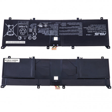 Акумулятор до ноутбука Asus C22N1720 ZenBook UX391UA UX391FA series 7.7V 6500mAh 50Wh Black 0B200-02820000 Orig
