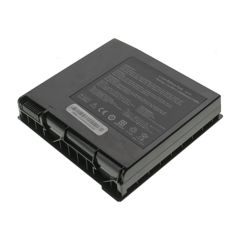 Батарея для ноутбука Asus A42-G74 Asus G74SX ICR18650-26F LC42SD128 14.4V 5200mAh 75Wh Black Батарея для ноутбука Asus A42-G74 Asus G74SX ICR18650-26F LC42SD128 14.4V 5200mAh 75Wh Black