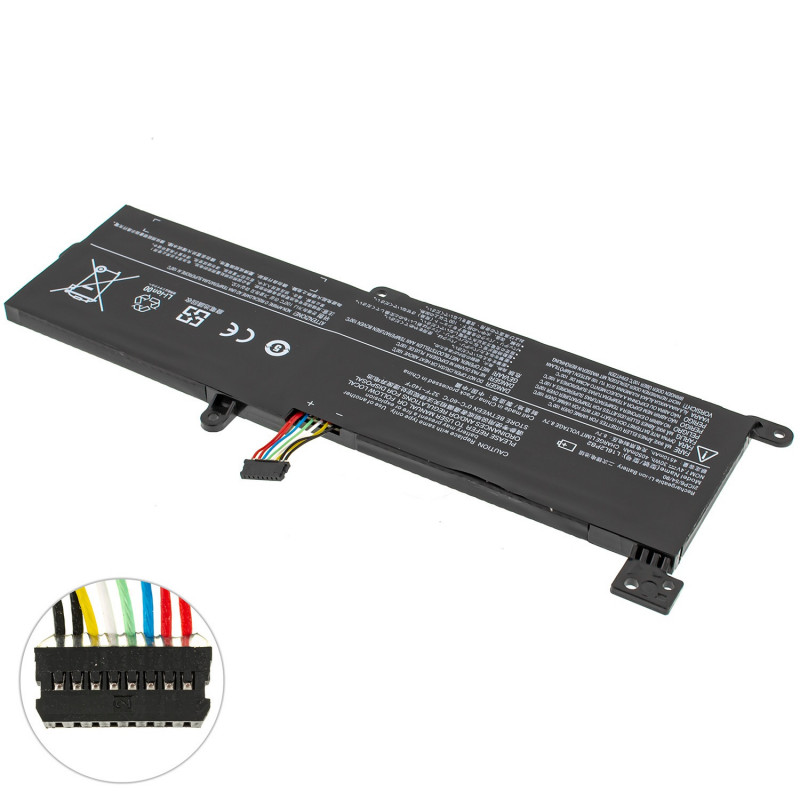 Акумулятор до ноутбука Lenovo L17M2PB7 IdeaPad 330-17IKB 7.56V 4000mAh 30Wh Black Акумулятор до ноутбука Lenovo L17M2PB7 IdeaPad 330-17IKB 7.56V 4000mAh 30Wh Black