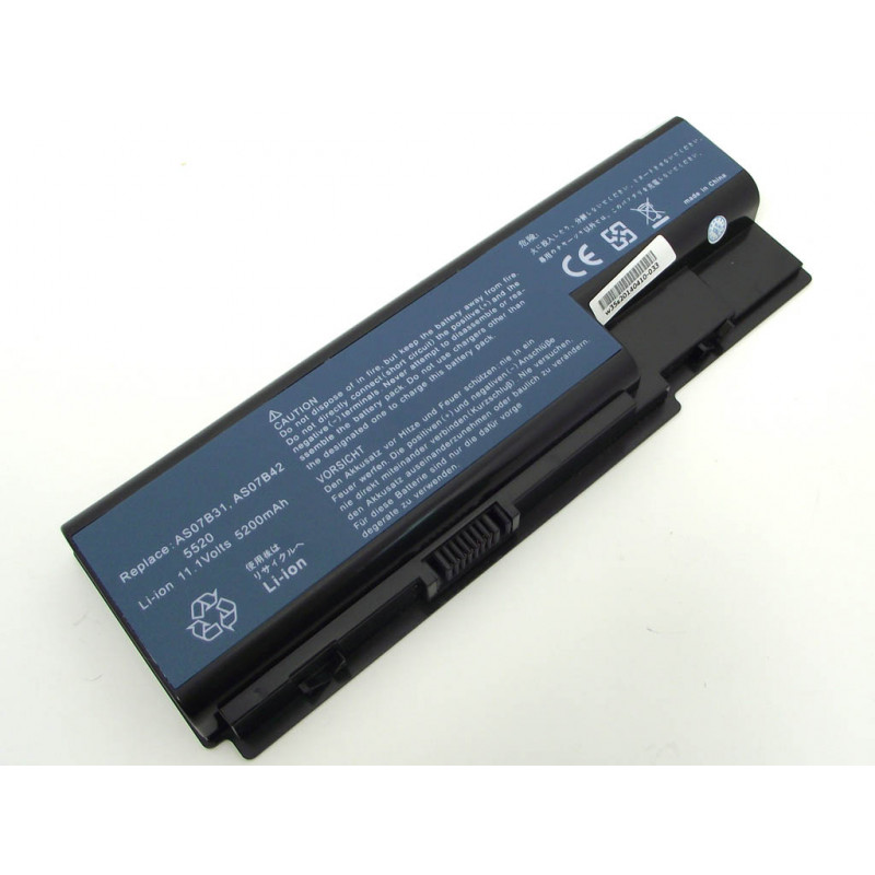 Акумулятор до Acer AC5921 AS07B31 AS07B42 Aspire 5520 5230 5720 592