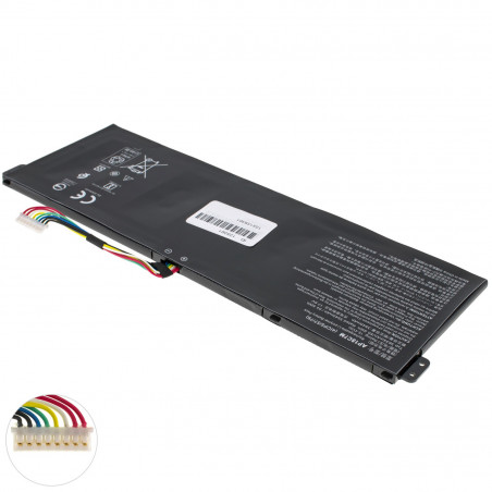 Акумулятор до ноутбука ACER AP18C7M/15.4V Swift 5 SF514-54T SF514-54GT 15.4V 3634mAh 55.9Wh Black