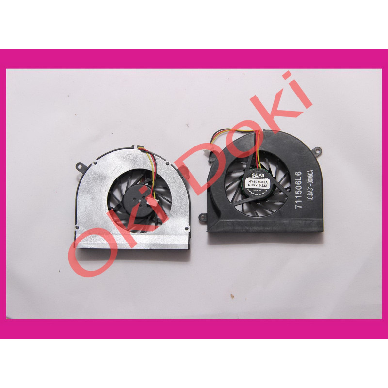 Вентилятор для ноутбука SAMSUNG X22 series BA31-00049A BA31-00050A Кулер Вентилятор для ноутбука SAMSUNG X22 series BA31-00049A BA31-00050A Кулер