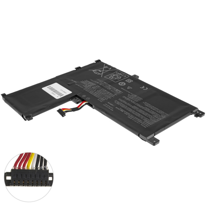 Батарея для ноутбука ASUS B41N1532 UX560UA Q504UA Q534UA series 15.2V 3200mAh 50Wh Black Батарея для ноутбука ASUS B41N1532 UX560UA Q504UA Q534UA series 15.2V 3200mAh 50Wh Black