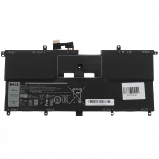 Батарея для ноутбука DELL NNF1C HMPFH 2(1ICP4/53/120 1ICP3/52/90)-2 451-BBXR NP0V3 XPS 13 9365 P71G 7.6V 4000mAh Black