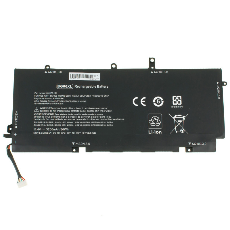 Акумулятор до ноутбука HP BG06XL EliteBook Folio 1040 G3 11.4V 32
