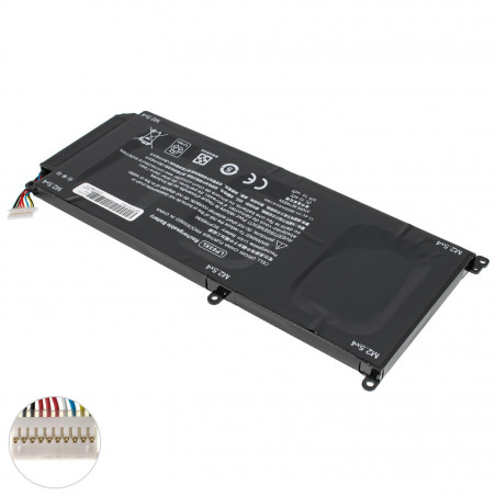 Батарея для ноутбука HP LP03XL Envy 15-AE000 15-AE100 11.4V 3600mAh 41Wh Black
