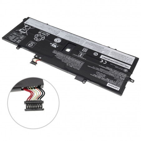 Батарея для ноутбука LENOVO L18C4P71 ThinkPad X1 Carbon 7th Gen X1 Yoga 5th Gen 15.36V 3325mAh 51Wh Black 5B10W13930 orig