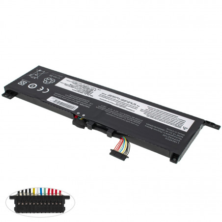 Батарея для ноутбука LENOVO L19C4PC0 Legion 5 15ARH05 5 15IMH05H 15.4V 3850mAh 59Wh Black 5B10W86195