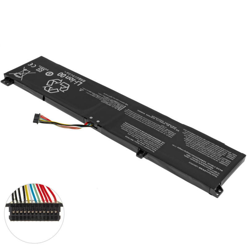 Батарея для ноутбука LENOVO L20M4PC2 Legion 5 17ACH6 17ITH6 15.36V 5210mAh 80Wh Black Батарея для ноутбука LENOVO L20M4PC2 Legion 5 17ACH6 17ITH6 15.36V 5210mAh 80Wh Black