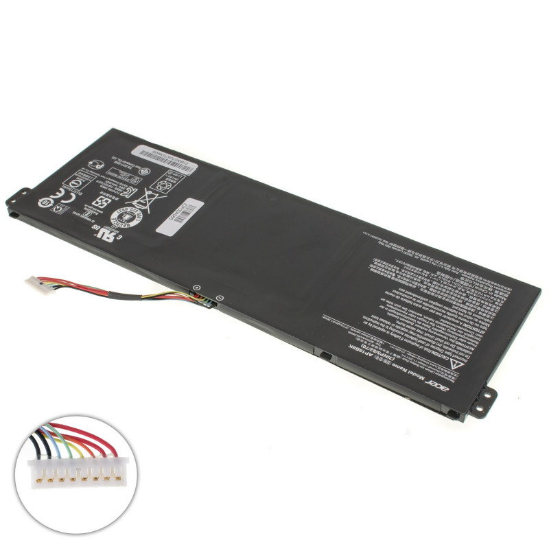 Акумулятор до ACER AP19B8K Swift 3 SF314-42 SF314-57 SF314-57G TMP215-51 B118-M 11.25V 3831mAh 43Wh Black KT.0030G.022 orig