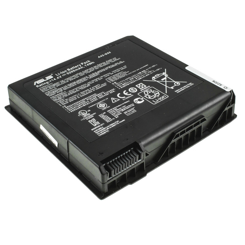 Батарея для ноутбука ASUS A42-G55 G55 G55VM G55V G55VW series 14.4V 5200mAh Black 0B110-00080000 orig Батарея для ноутбука ASUS A42-G55 G55 G55VM G55V G55VW series 14.4V 5200mAh Black 0B110-00080000 orig