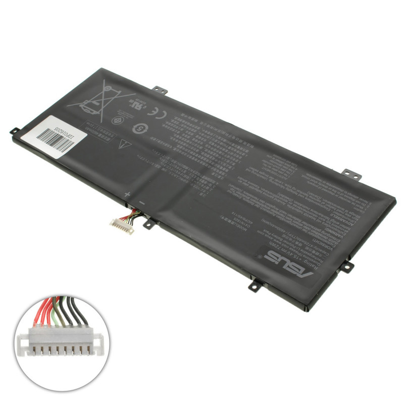Батарея для ноутбука ASUS C41N1825 VivoBook S403FA X403FA F403FA P3401FA 15.4V 4725mAh 72Wh Black 0B200-03250000 orig Батарея для ноутбука ASUS C41N1825 VivoBook S403FA X403FA F403FA P3401FA 15.4V 4725mAh 72Wh Black 0B200-03250000 orig