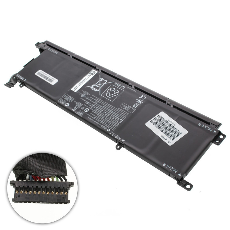 Батарея для ноутбука HP DX06XL Omen X 2S 15-DG 11.55V 6000mAh 72.9Wh Black orig Батарея для ноутбука HP DX06XL Omen X 2S 15-DG 11.55V 6000mAh 72.9Wh Black orig