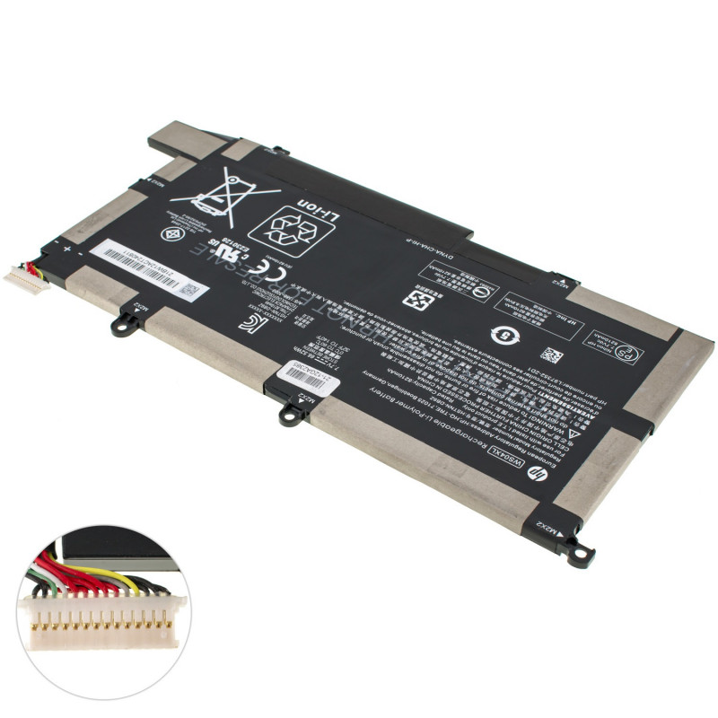 Акумулятор до ноутбука HP WS04XL Spectre x360 Convertible 14-EA 7.7V 8210mAh 66.52Wh Black L97357-005 orig